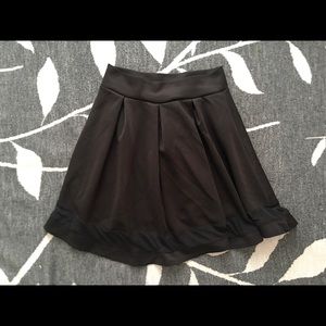Black Wavy Skirt